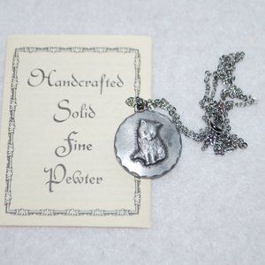 Rawcliff Pewter Cat Necklace